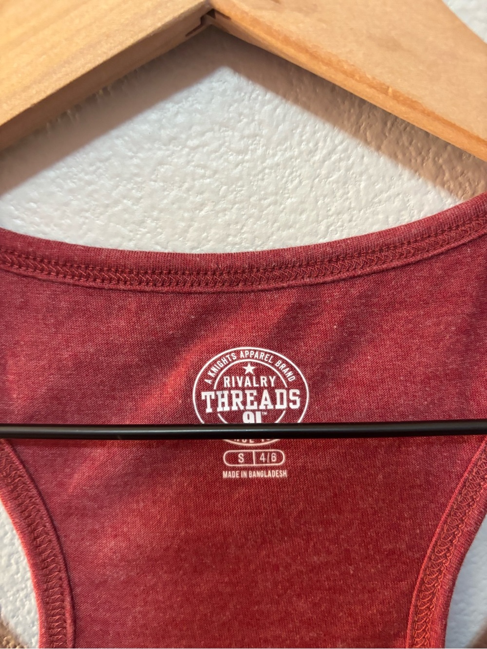 Rivalry Threads Maroon Racerback Tank - Picture 3 of 5